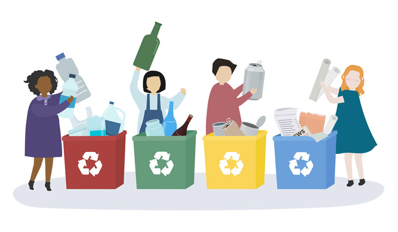 Reducir, reutilizar y reciclar residuos es una forma de tener ciudades mas sostenibles
